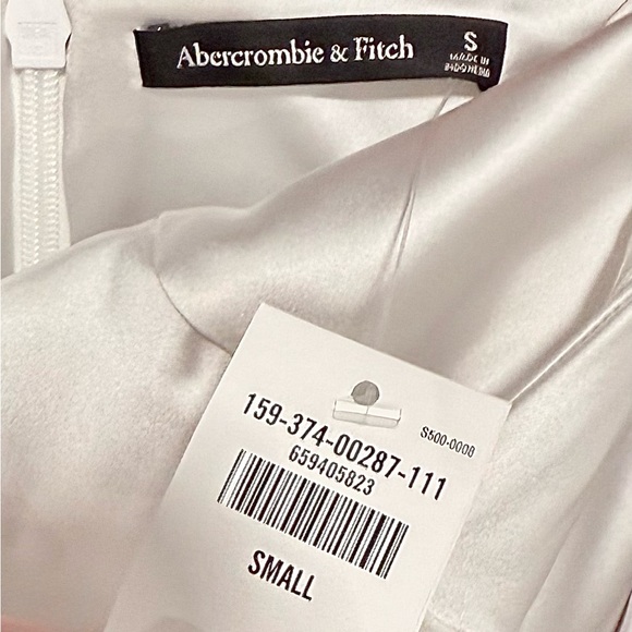 Abercrombie & Fitch, White Mini Dress. Brand new with tags! - Picture 3 of 12
